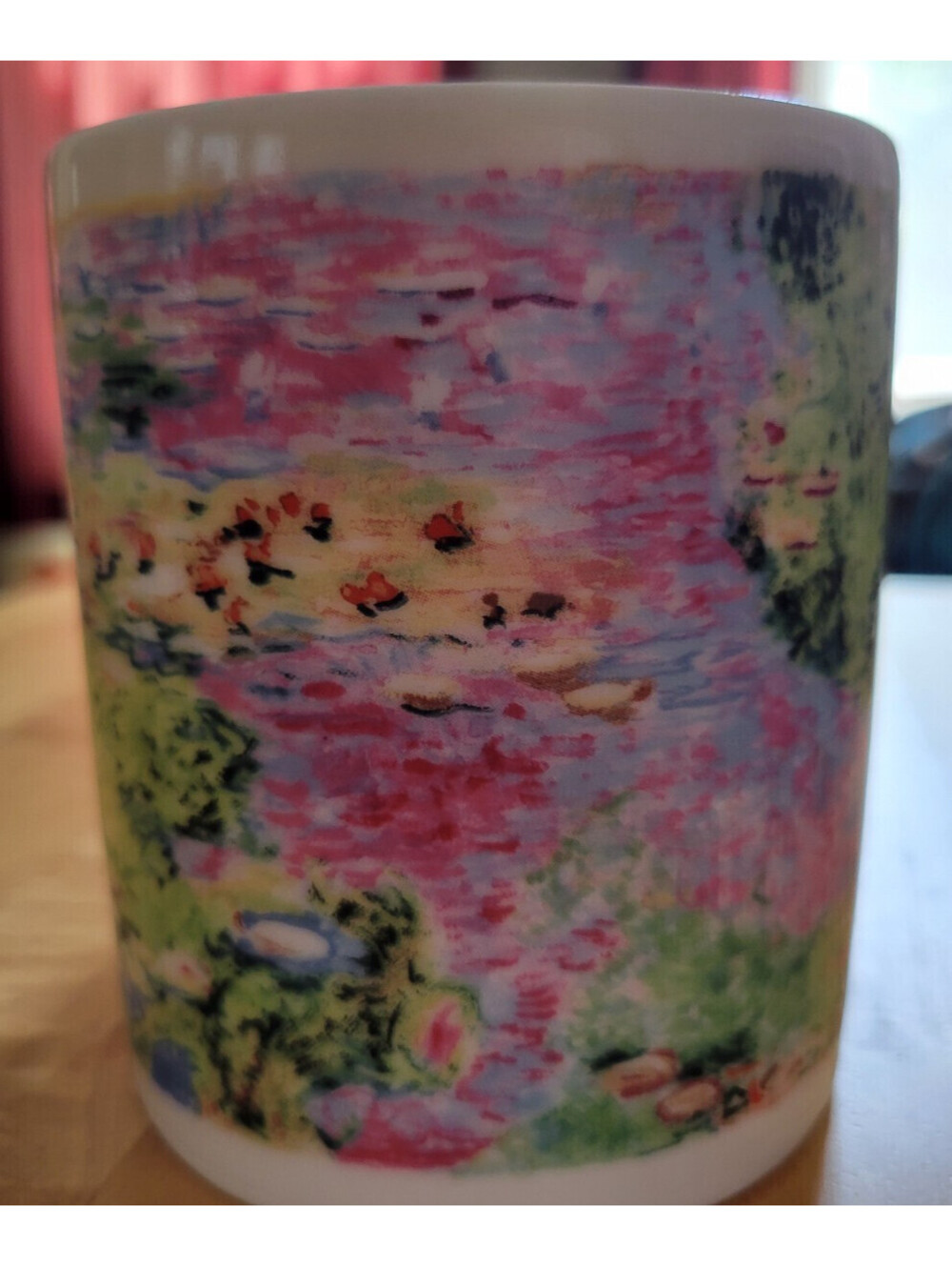 Coffee Mug Cup Chaleur Monet Water Lilies J Burrows Master Impressionists